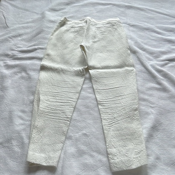 Sandro white crop pants size 36fr (size 4) - Picture 6 of 9